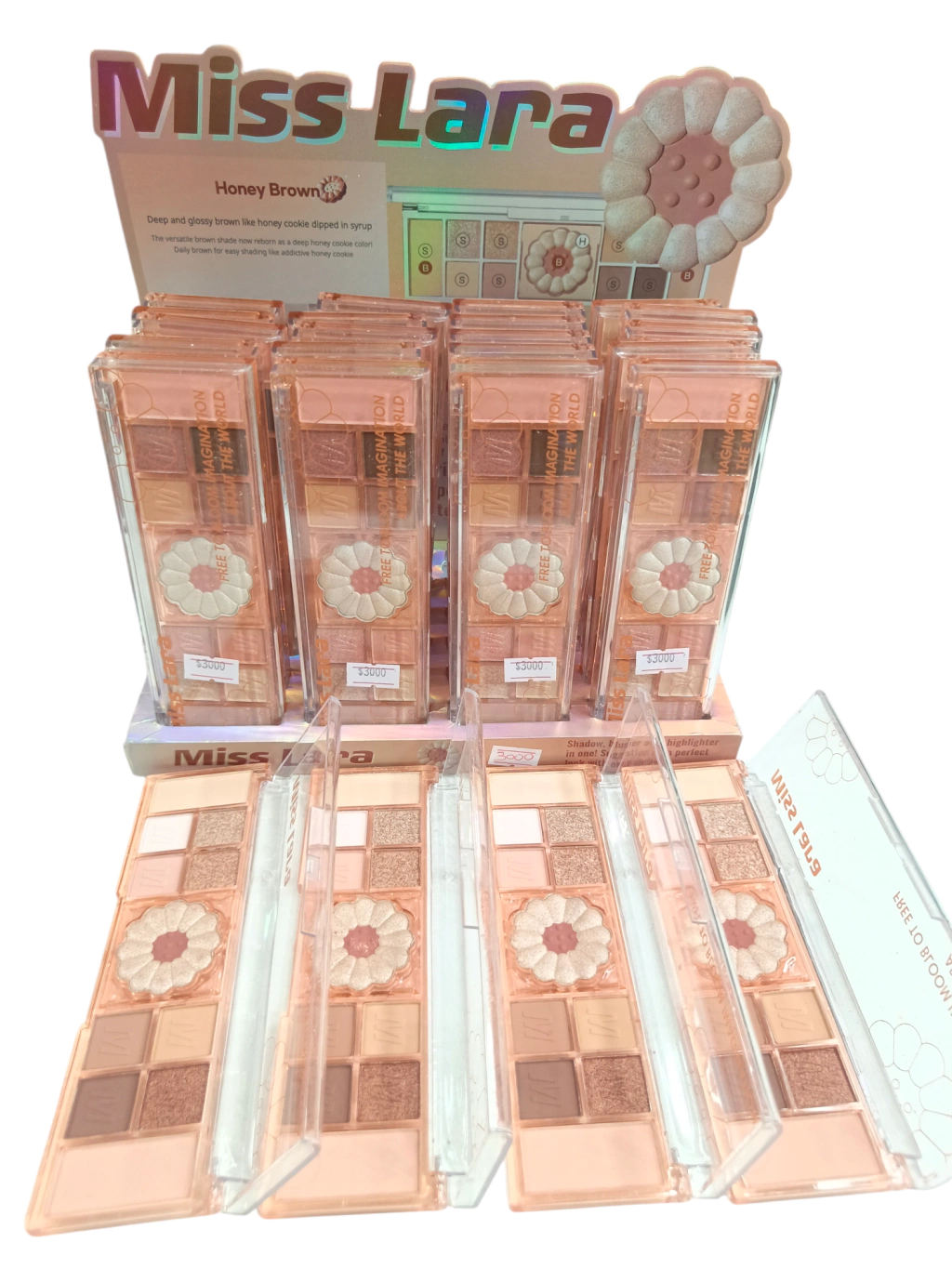 Miniatura 2 de Sombra para ojos Miss Lara Honey Brown